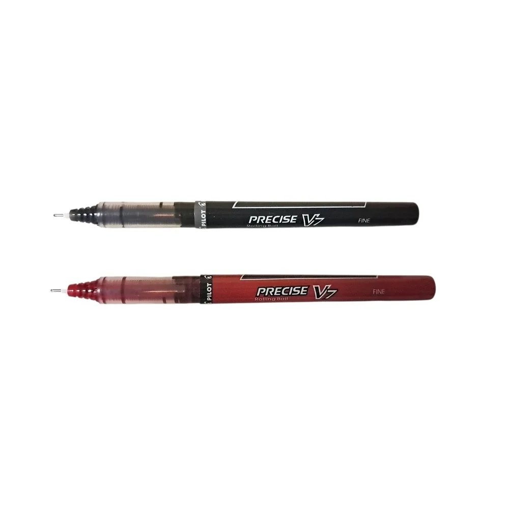 Pilot Precise V7 Rolling‎ Ball Fine Pen Red And Black